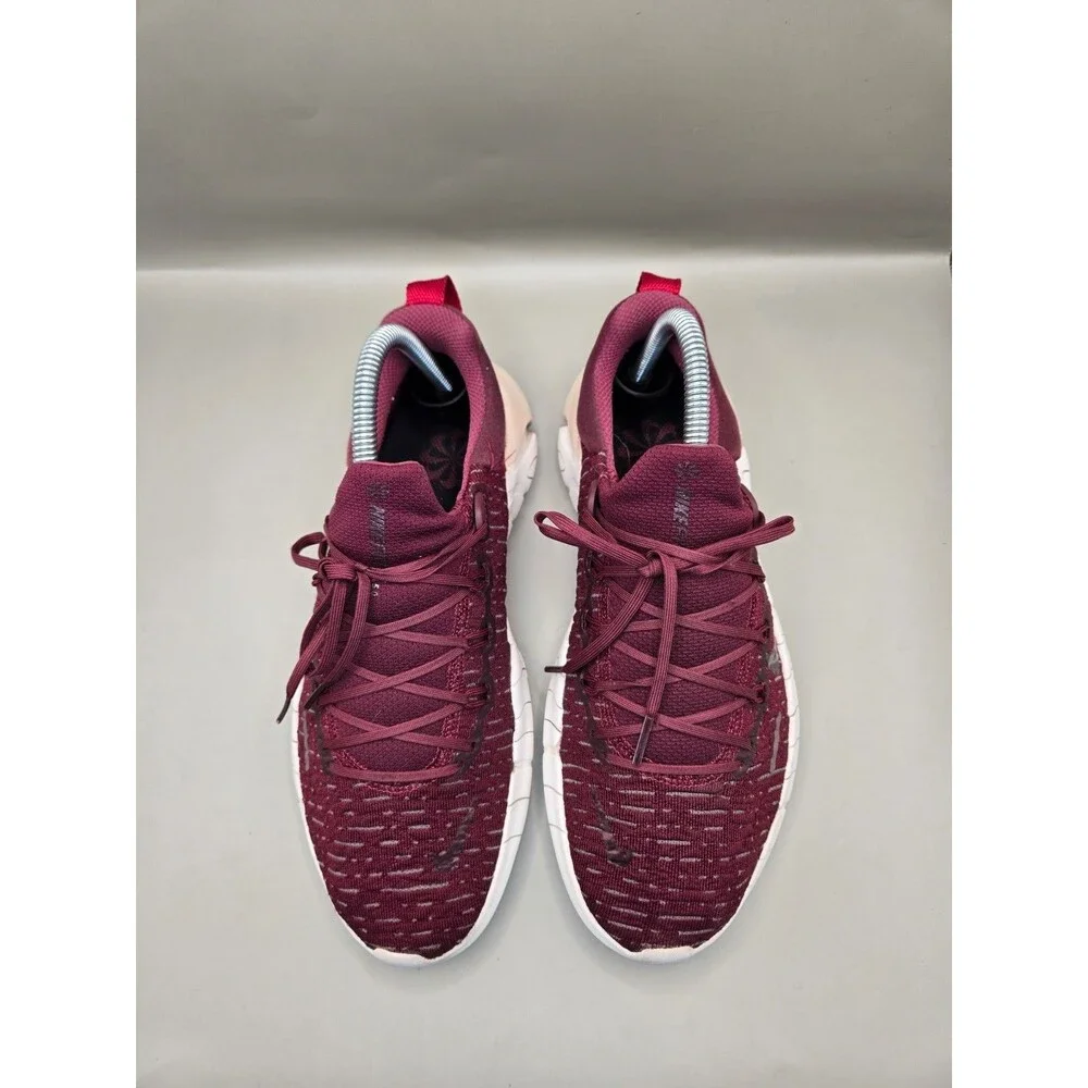 Nike Free Run 5.0 Shoes Women's 8 Dark Beetroot Road Running Athletic Sneakers